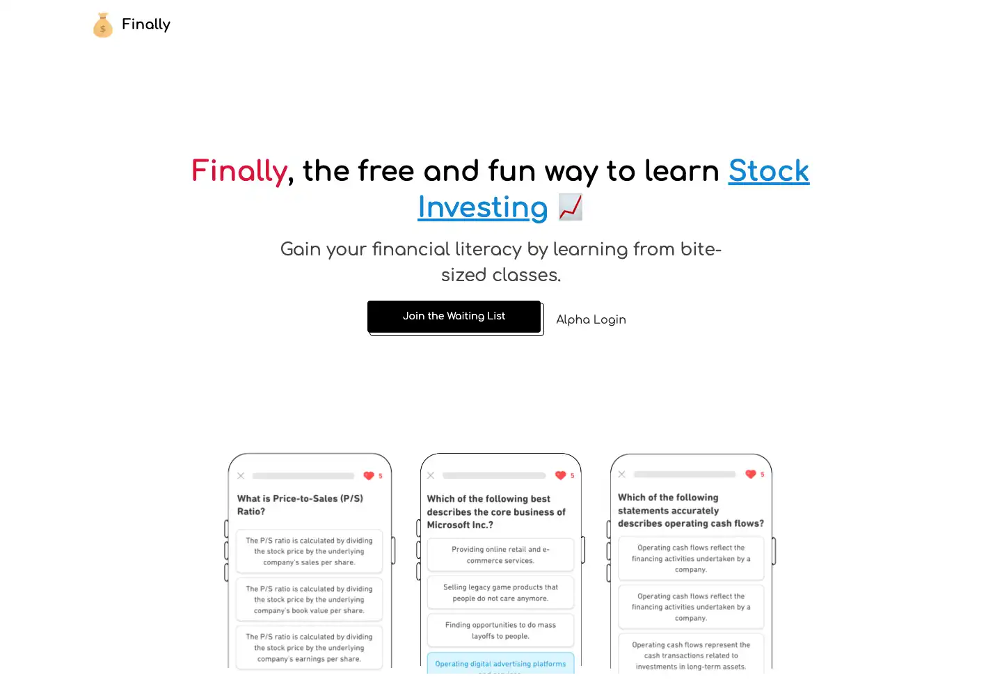 Finally, the Free and Fun Way to learn Stock Investing and Gain Financial Literacy